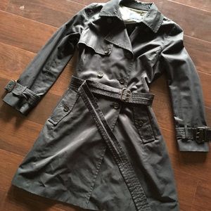 Black trench coat